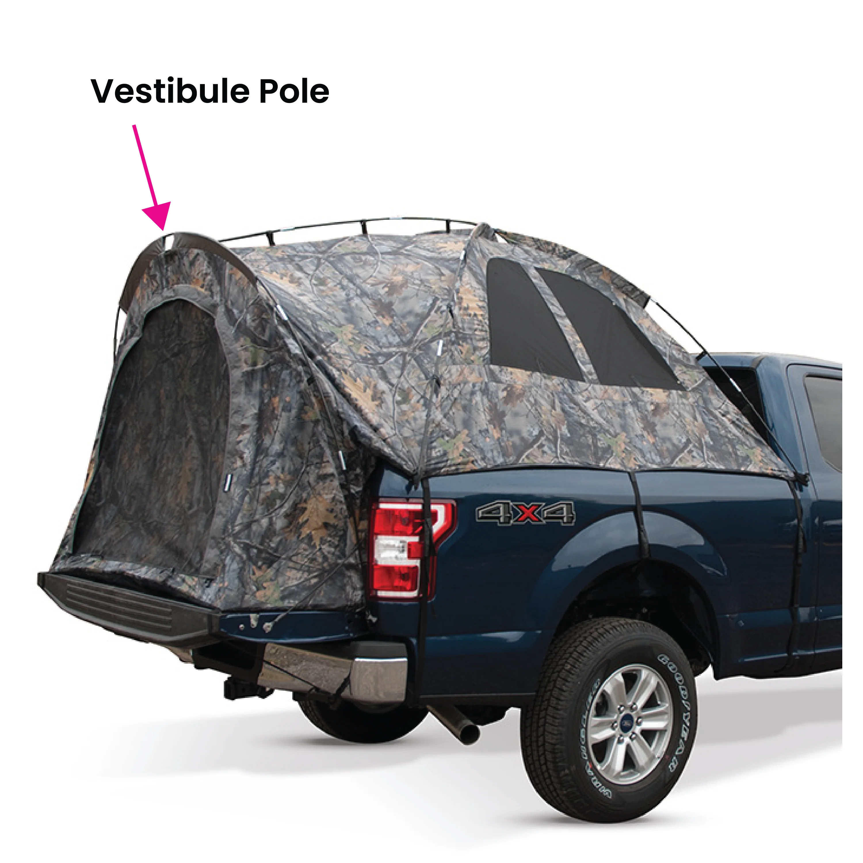 Backroadz Camo Truck Tent #19122 (Full Size Regular Bed) Parts - Image 2