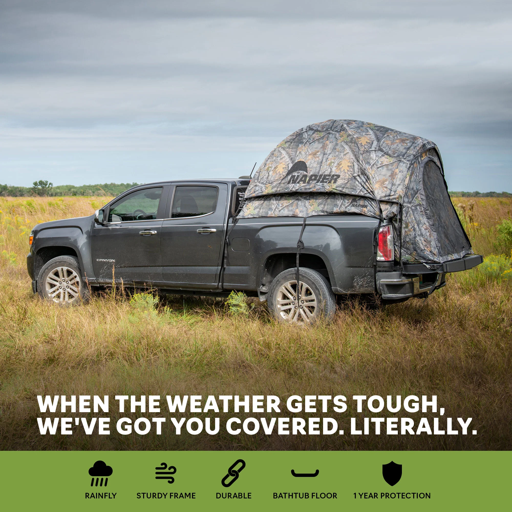 Backroadz Camo Truck Tent - Image 4