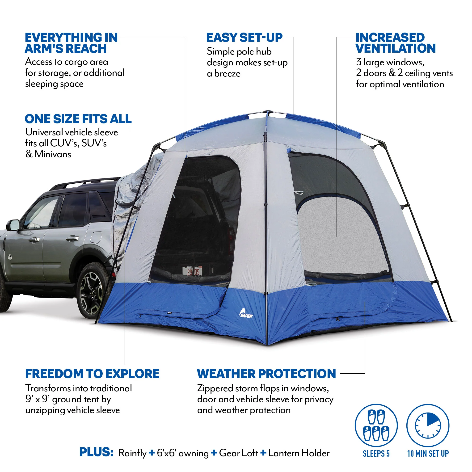 Sportz SUV Tent - Image 7