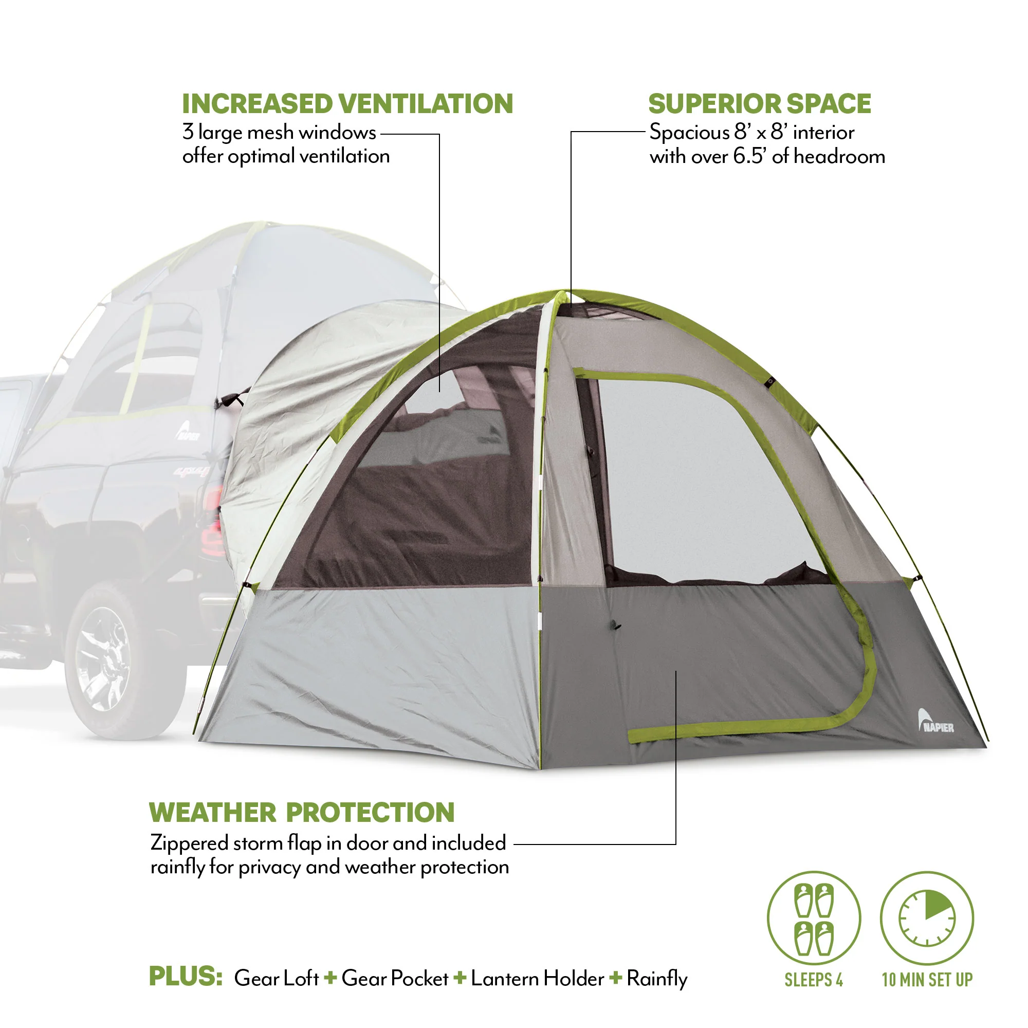Backroadz Truck Tent & Link Bundle - Image 5